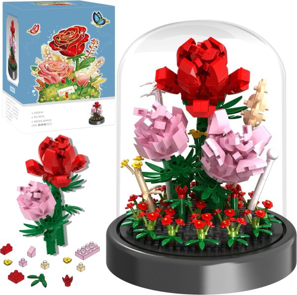 Kit de construcción de ramo de flores