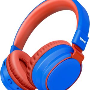 MIDOLA Auriculares para niños Bluetooth 5.3 inalámbrico 60H tiempo de reproducción
