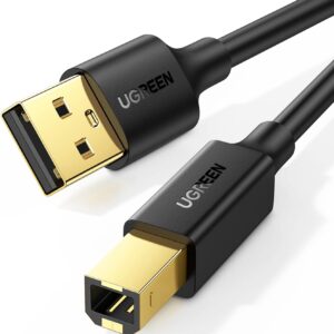 UGREEN Cable de impresora USB A a B de 5 pies - Alta velocidad