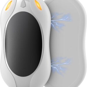 Calentadores de manos AI recargables, paquete de 2 calentadores de manos inteligentes de 6000 mAh