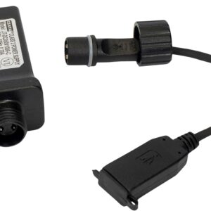Roman Adaptador de enchufe USB UL interior/exterior IP44 5V