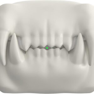 Funda de silicona para AirPods Pro 2, divertido diseño de diente de tigre 3D para AirPods Pro