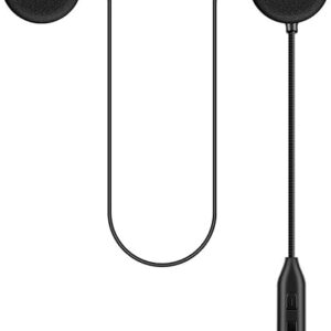 Auriculares Bluetooth para casco de motocicleta con sonido estéreo de alta fidelidad.