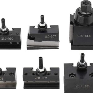 Toolly Juego de postes de herramienta de cambio rápido tipo cuña 0XA