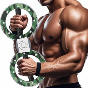 Burn Machine - Arm Exercise Equipment with 12LB Adjustable.