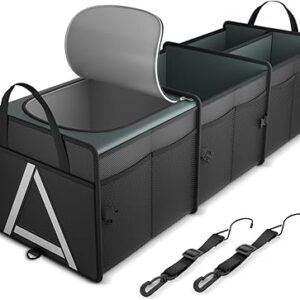 KNODEL Organizador resistente para maletero de automóvil con bolsa térmica de aislamiento premium.