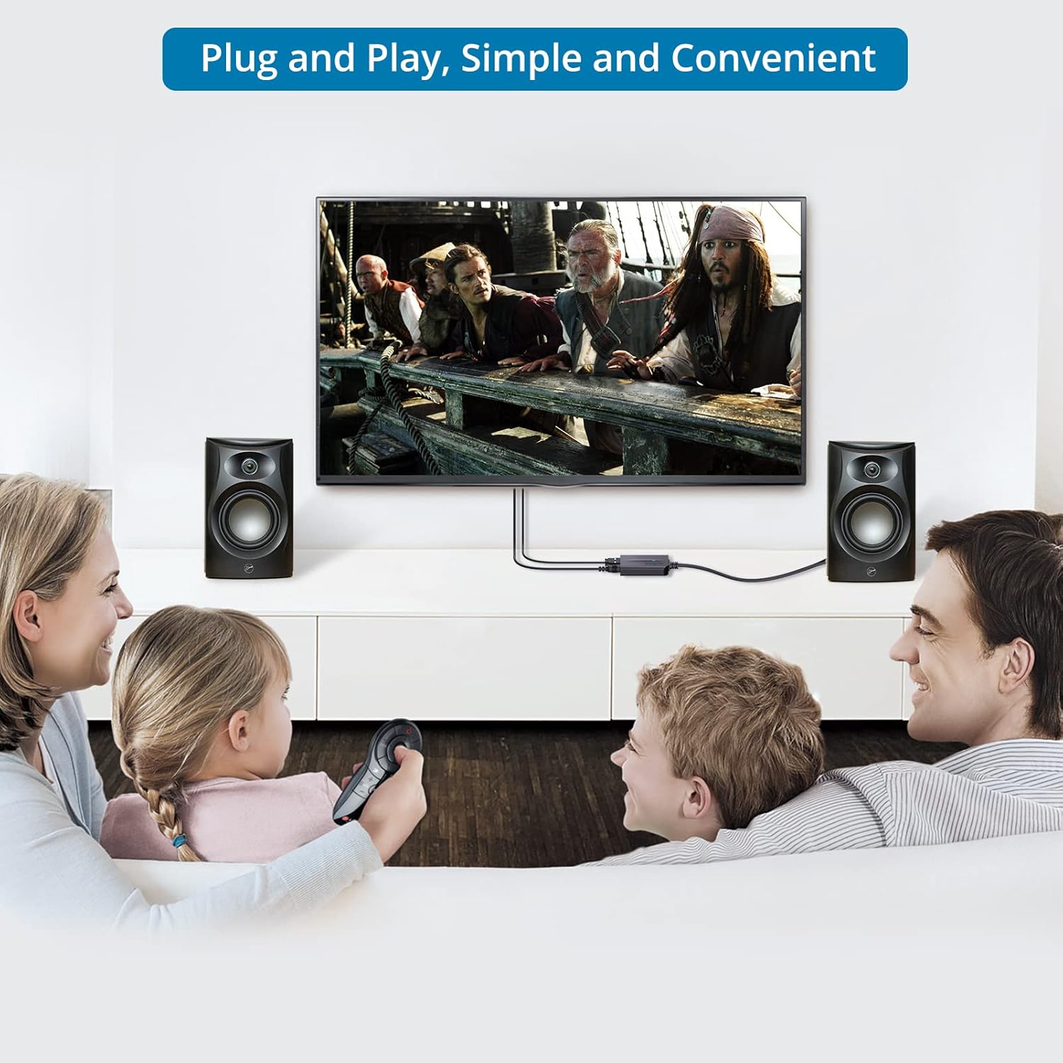 AUTOUTLET Convertidor óptico a RCA de 192 kHz DAC Convertidor de audio digital a analógico - Imagen 5