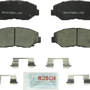 Bosch BC932 QuietCast Premium - Juego de pastillas de freno de disco de cerámica para Ford.