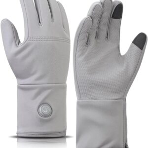 Forros calefactables para guantes CUEHEAT, flexibles,ultrafinos, compatibles con pantallas táctiles