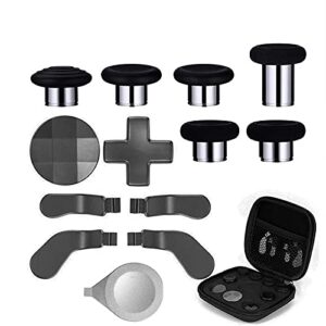 14IN1 Metal Alloy Thumbsticks Trigger D-Pads Button Set for XBOX One Elite Series 2 ( model 1797 )