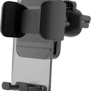 LAX Cradle Vent - Soporte para teléfono celular para automóvil, mandíbulas laterales ajustables