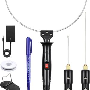 GOCHANGE Cortador de espuma 3 en 1, herramienta eléctrica de corte de espuma de poliestireno.