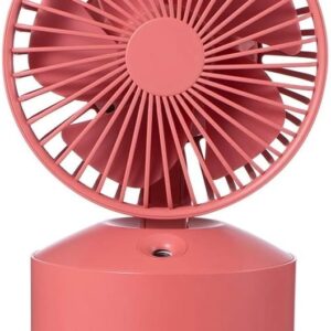 DXM QW-F10 - Ventilador Eléctrico Humidificador Verde de escritorio portátil QW-F10 con carga USB