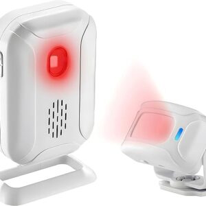 Greencycle Timbre con sensor de movimiento, timbre de puerta para negocios al entrar.