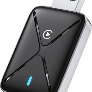 Adaptador inalámbrico CarPlay para iPhone, tamaño mini para Apple CarPlay.