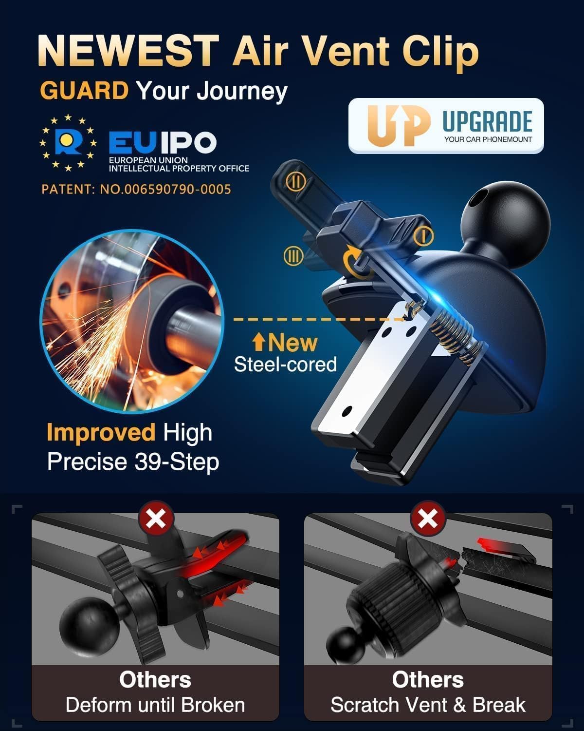 Soporte para teléfono de coche VANMASS?2025 Ultimate Militar mejorado 2025? - Imagen 3