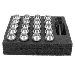 Tuercas de llanta M12x1.5, repuesto para Toyotamitsubishi, Mazda (excepto LX), Acura, KIA, ETC