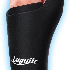 Paquete de hielo portátil para muñeca para pulgar, compresa fría y caliente.