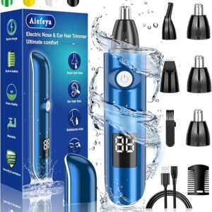 Recortadora de nariz profesional sin dolor para cejas y vello facial para hombres y mujeres.