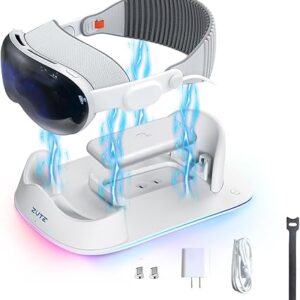 Base de carga para Apple Vision Pro - Carga magnética para soporte de cargador de batería.