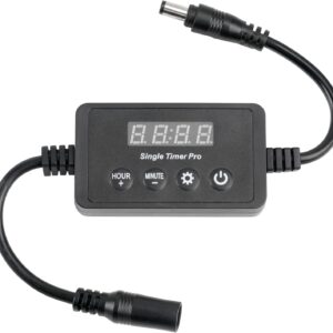 NICREW Temporizador LED con enchufe de 0.083 in/0.098 in, controlador digital programable