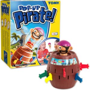 TOMY Pop Up Pirate - Juego de pirata emergente, proporciona un montón de diversión