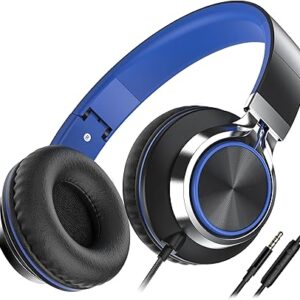 Auriculares Ailihen C8, ligeros y plegables con micrófono para iPhone, iPad, iPod.