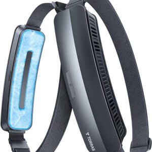 TORRAS Ventilador de cintura portátil superior 2025 COOLiFY Zone 3, ventilador de cinturón.