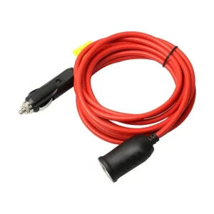 Cable de Extensión de Alimentación de Enchufe de Encendedor de Cigarros de Coche de 3,6 M 12V 24V
