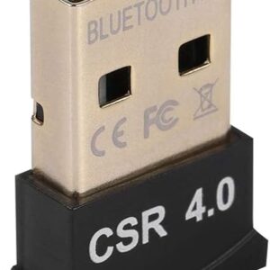 ASHATA CSR4.0 Mini USB Adaptador Bluetooth Wiress Dongles Receptor Wiress Adaptador Bluetooth.
