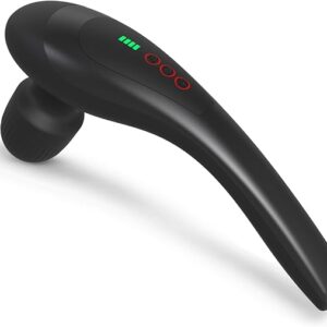 Masajeador personal inalámbrico impermeable recargable de mano.