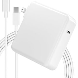 Cargador Mac Book Pro – Adaptador de corriente de cargador rápido USB C de 118 W compatible