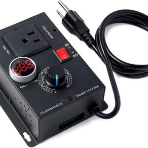 Controlador de velocidad del motor de CA 110-120V / 10A nominal / 15A máximo