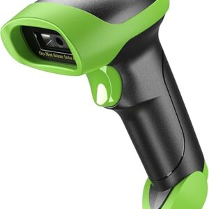 NetumScan Escáner inalámbrico de código de barras QR, 3 en 1 Bluetooth automático 1D 2D lector.