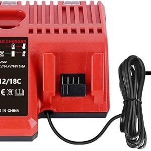 Cargador de coche de repuesto para batería Milwauke.