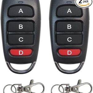 Interruptor de control remoto clon inalámbrico de 433 Mhz, kit extensor 2 duplicadores universales.