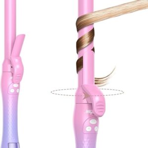 Rizador giratorio, rizador de pelo de ondas de playa con rotación automática, el mejor rizador.