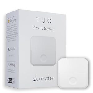 Botón inteligente con soporte de materia e hilo, control (diferente marca).