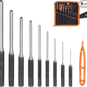 HORUSDY - Juego de 9 perforadores de rollo.