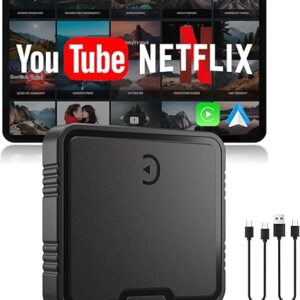 Adaptador inalámbrico CarPlay, actualización 2025, compatible.