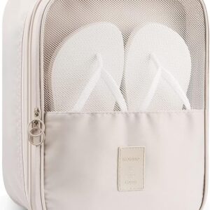 Mossio - Bolsa de almacenamiento para zapatos, con capacidad para 3 pares de zapatos.