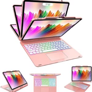 Touch - Funda para iPad Pro 12.9 con teclado, teclado para iPad Pro de 12.9 pulgadas