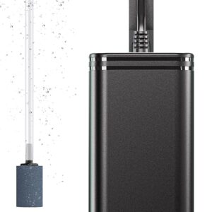 Pawfly Mini bomba de aire de acuario para tanques de peces nano de 3 a 20 galones.