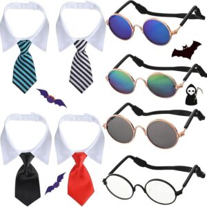 disfraz de perro y gato para perro pequeño (2 de 4 en corbatas, lentes completos).
