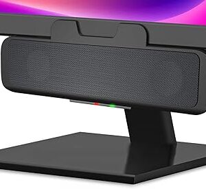 Cyber Acoustics Barra de altavoz USB (CA-2890) - Altavoz estéreo alimentado por USB.