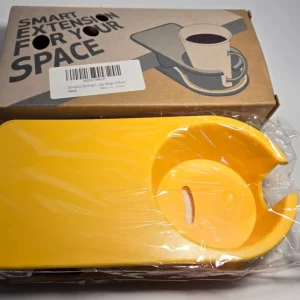 Extensión inteligente Drinklip para tus portavasos espaciales, amarillo brillante