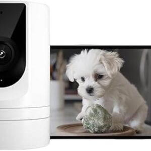 BoyKeep Cámara de seguridad interior 1080P para el hogar, 2.4G, pequeña cámara Wi-Fi