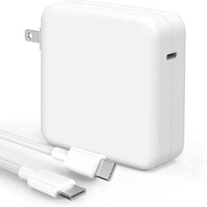 Cargador Mac Book Pro - Cargador USB C de 118 W, cargador rápido compatible con MacBook pro/Air.