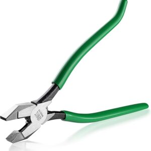 SK Alicates para trabajadores del hierro de 9 pulgadas, cortadores de alambre.