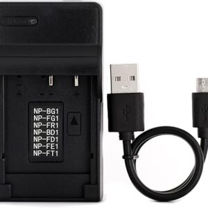 Cargador USB NP-FE1 para cámara Sony Cyber-Shot DSC-T7